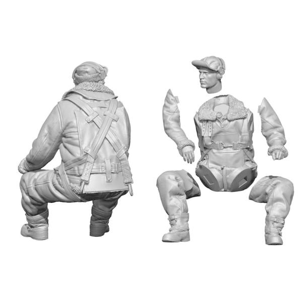 レジェンド LF3223 1/32 WWII アメリカ 爆撃機 無線通信士 (航空機関士)