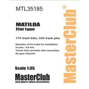 マスタークラブ MTL-35185 1/35 マチルダ 後期型 Flat type用履帯