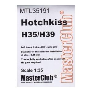 マスタークラブ MTL-35191 1/35 オチキス H35/H39用履帯