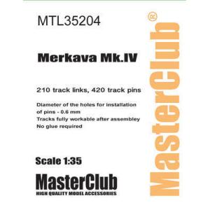マスタークラブ MTL-35204 1/35 メルカバ Mk.IV用履帯｜panzerlehr