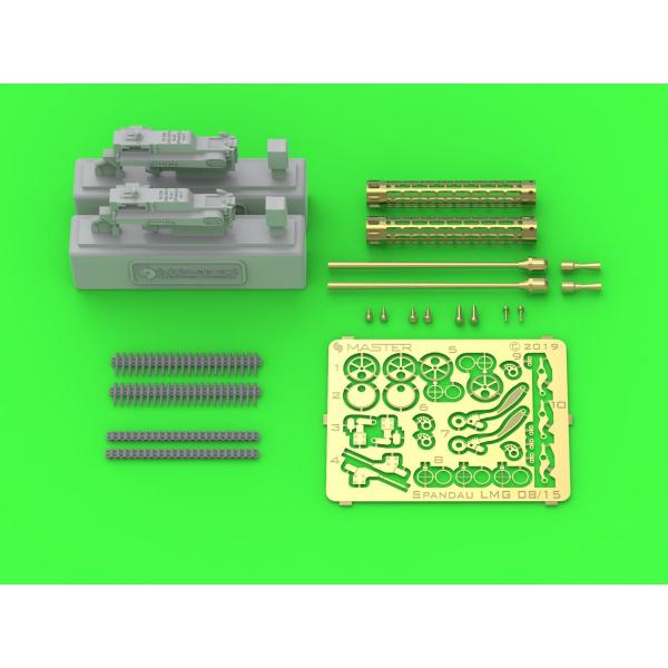 マスター AM-32-121 1/32 ドイツ WW I シュパンダウ機関銃 LMG 08/15 (...