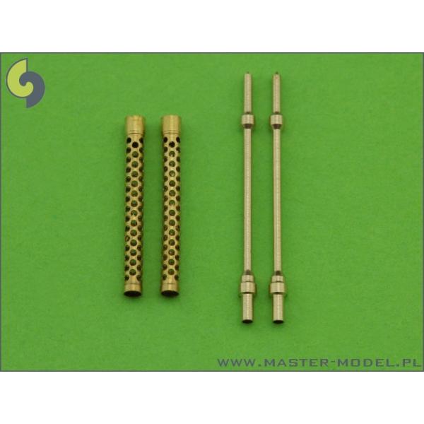 マスター AM-48-053 1/48 イタリア空軍 ブレダSAFAT 7.7mm 機関銃銃身（2本...