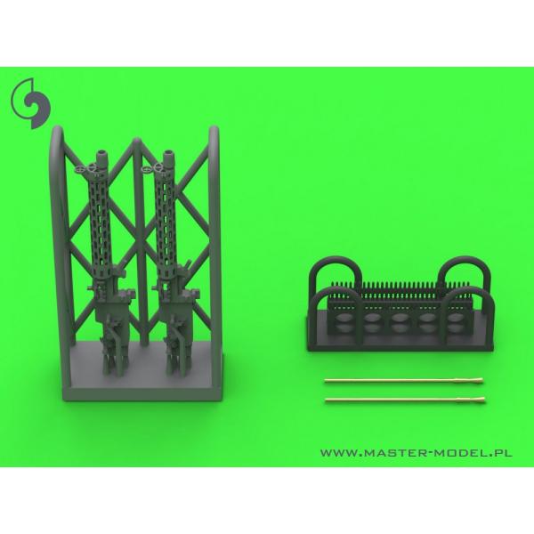 マスター AM-72-169 1/72 WWI ドイツ シュパンダウ LMG 08/15 機関銃 (...