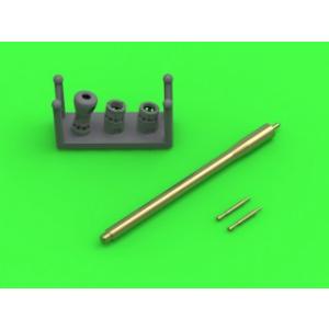 マスター GM-72-032 1/72 イギリス QF 75mm 砲身 + ベサ機銃銃身 - セント...