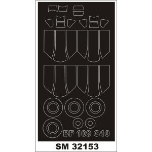 モンテックス SM32153 1/32 Bf 109G-10(レベル用) ミニマスク