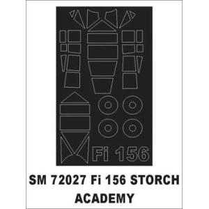 モンテックス SM72027 1/72 Fi-156(アカデミー用) ミニマスク