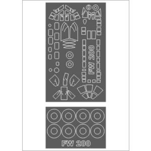 モンテックス SM72139 1/72 Fw 200 コンドル (レベル用)   ミニマスク