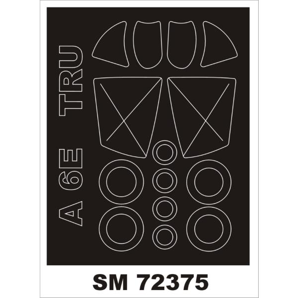 モンテックス SM72375 1/72 A-6E イントルーダー(トランぺッター用) ミニマスク