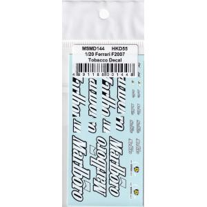 MSMクリエイション MSMD144  1/20 フェラーリ F2007 タバコデカール(フジミ G...