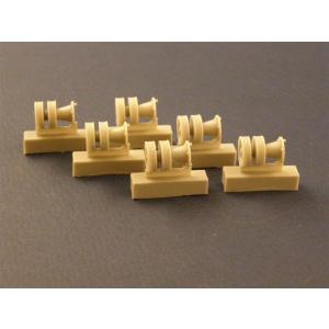 パンツァーアート RE35-034 1/35 KVI/II 焼け落ちたリターンローラーセット