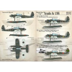 プリントスケール 72-119 1/72 アラド Ar196