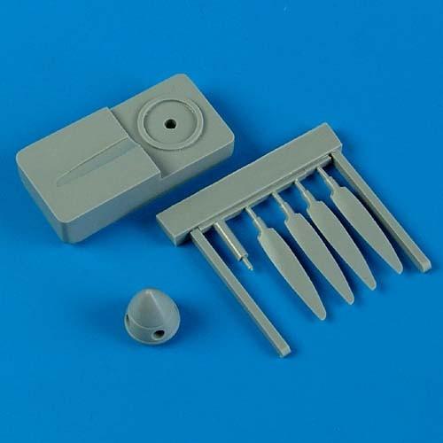 クイックブースト 72370 1/72 スーパーマリン スピットファイア Mk.IX プロペラ（ハセ...