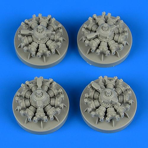 クイックブースト 72574 1/72 ボーイング B-17G フライングフォートレス エンジン（エ...