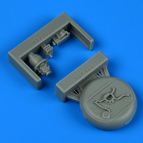 クイックブースト 72710 1/72 AH-64D ロングボウ アパッチ AN/APG-78 射撃...