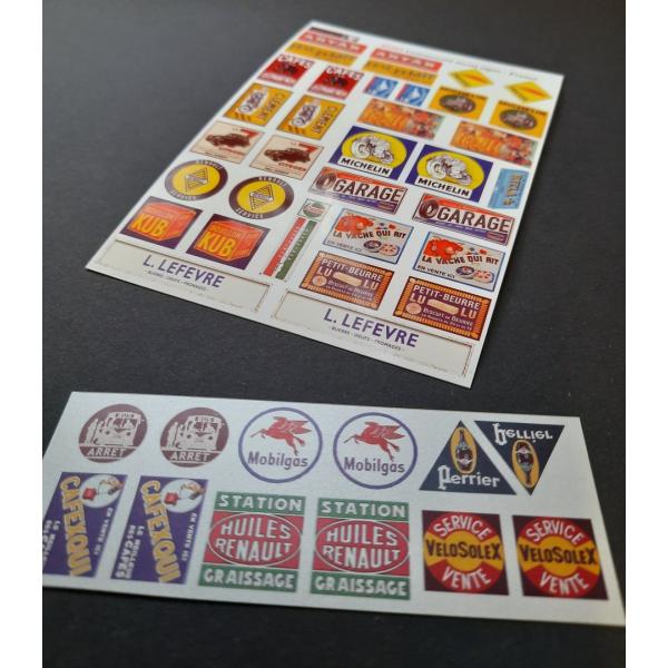 リアリティインスケール 35282 1/35 商業用ダブル サイン - フランス - 特別なボーナス...