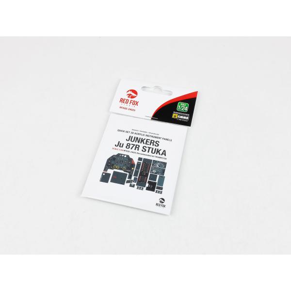 レッドフォックススタジオ RFSQS-24025 1/24 ユンカース Ju 87R シュトゥーカ ...