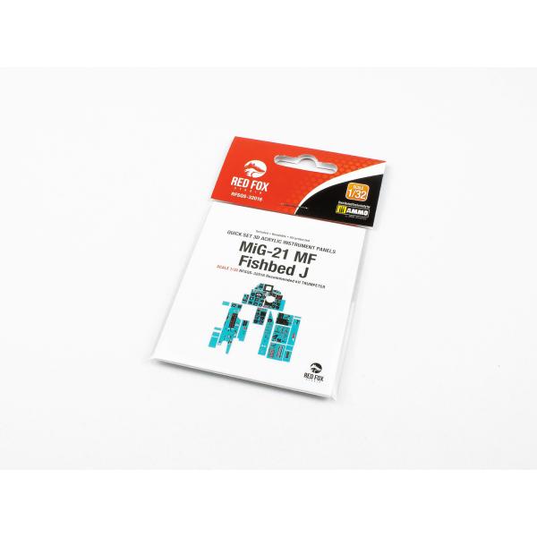 レッドフォックススタジオ RFSQS-32016 1/32 MiG-21MF フィッシュベッド-J ...