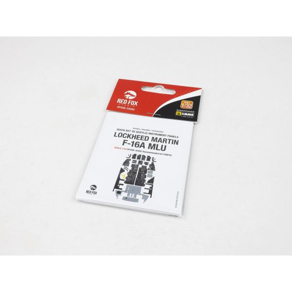 レッドフォックススタジオ RFSQS-32062 1/32 F-16A MLU (タミヤ用)