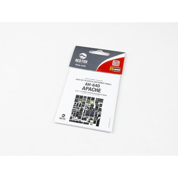 レッドフォックススタジオ RFSQS-35028 1/35 AH-64D アパッチ (Meng用)
