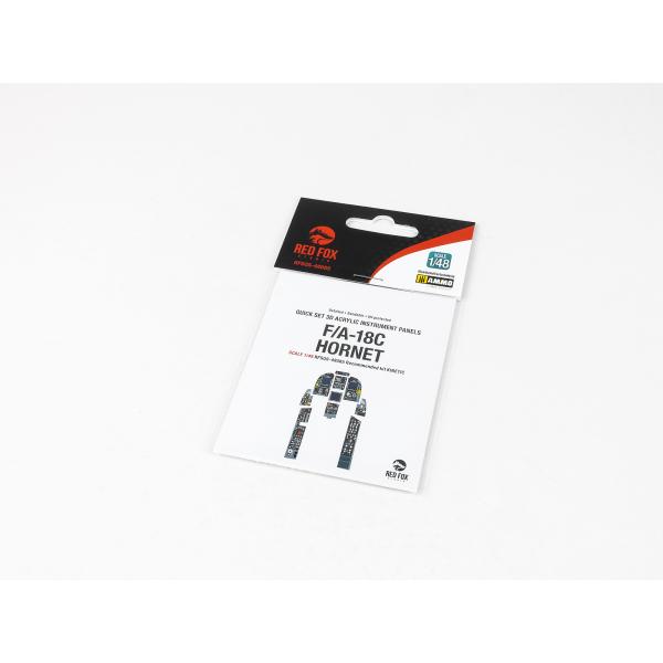 レッドフォックススタジオ RFSQS-48085 1/48 F/A-18C ホーネット（キネティック...