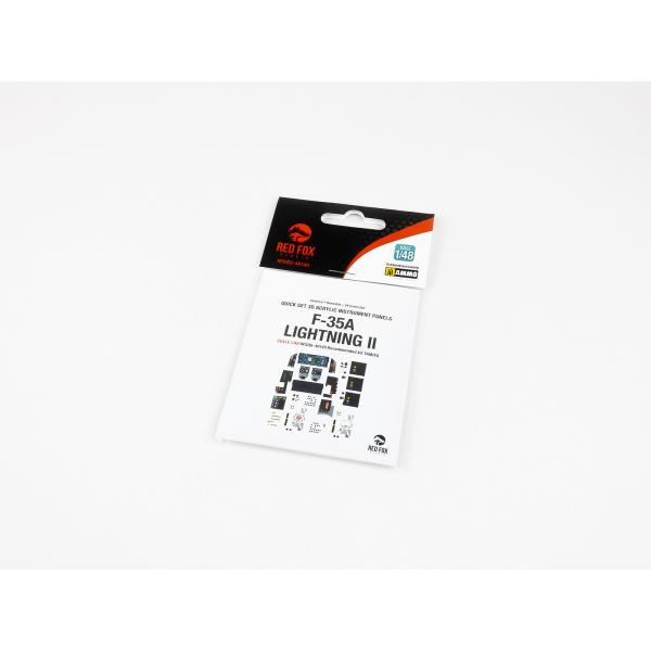 レッドフォックススタジオ RFSQS-48140 1/48 F-35A ライトニング II（タミヤ用...