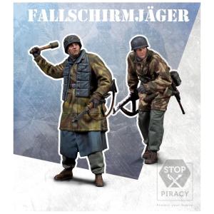 スケール75 SW48-003 1/ 48 ドイツ 野戦憲兵セット(2体) : ホビー
