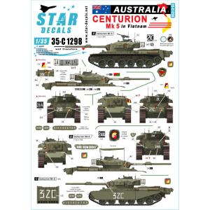 スターデカール 35-C1298 1/35 ベトナムでのオーストラリア軍 # 1.オージーセンチュリ...