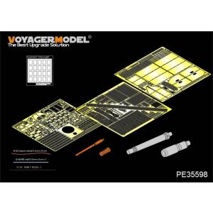 ボイジャーモデル PE35598 1/35 陸上自衛隊 10式戦車 エッチングセット(金属砲身、機銃付き)(タミヤ35329用)｜ホビーショップ パンツァーレーア