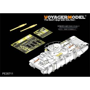 ボイジャーモデル PE35711 1/35 WWIIロシア T-35多砲塔戦車 エッチング基本セット...