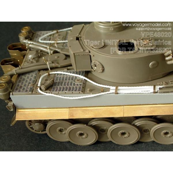 ボイジャーモデル VPE48020 1/48 タイガーI 極初期型 アフリカ軍団(タミヤ32529用...