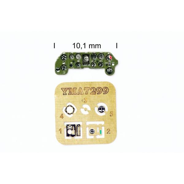 ヤフーモデル YMA7299 1/72 A5M1 計器盤 （AVIモデル用）