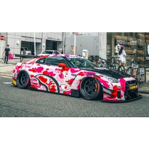 ZoomOn CS118 1/24 日産 GTR-R35 BAPE X LBWK タイプ2 (アオシ...