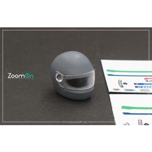 ZoomOn Z189 1/12 アイルトン・セナ ヘルメット (マルボロ デカール