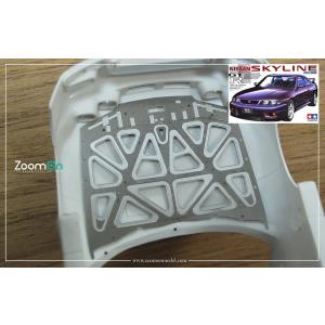 ZoomOn ZD137 1/24 ニッサン GT-R R33 ボンネットフード ストラクチャー｜panzerlehr