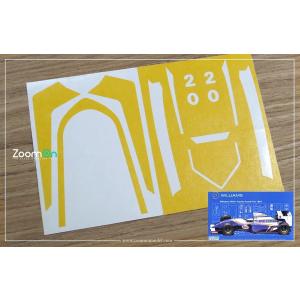 ZoomOn ZD156 1/20 塗装マスキング - ウイリアムズ FW16 1994｜panzerlehr