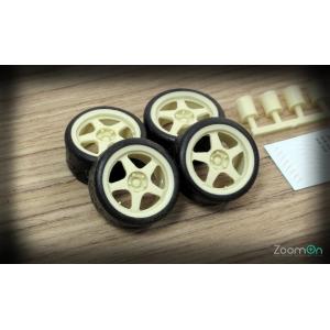 ZoomOn ZR025 1/24 16インチ スプーンスポーツ ホイールセット