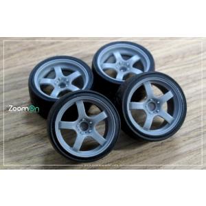 ZoomOn ZR118 1/24 17インチ 旭テック EG JTCC ホイールセット