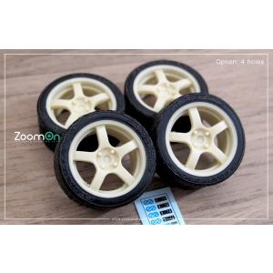 ZoomOn ZR051 1/24 19インチ フィフティーン52 ターマック ホイール