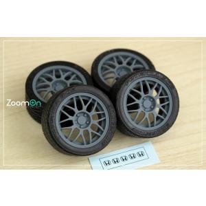 ZoomOn ZR066 1/24 18インチ スピードライン ST2 ホイールセット