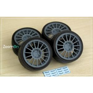 ZoomOn ZR090 1/24 NSX (NA1) タイプS BBS ホイールセット フロント16