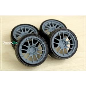 ZoomOn ZR109 1/24 16インチ BBS RE-V7 ホイールセット : ホビー