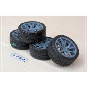 ZoomOn ZR117 1/24 20インチ レイズ VV21S ホイールセット