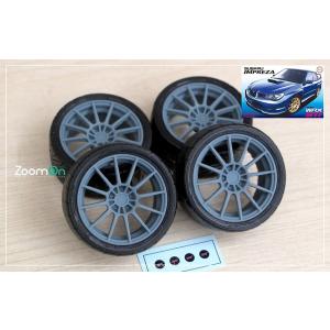 ZoomOn ZR146 1/24 18'' エンケイ スバル WRX STI スペックC タイプR...