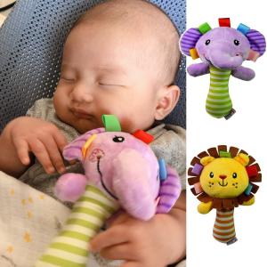 ガラガラ　赤ちゃん　おもちゃ　アニマル　 ふわふわ