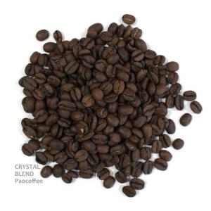 コーヒー豆・クリスタルブレンド（200g） 自家焙煎珈琲豆｜paocoffee