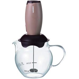 ハリオ・電動クリーマー・キュート ブラウン CQT-45BR