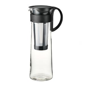 ハリオ 水出し珈琲ポット MCPN-14-B  1,000ml 8杯用（ブラック）（水出しコーヒー）｜paocoffee