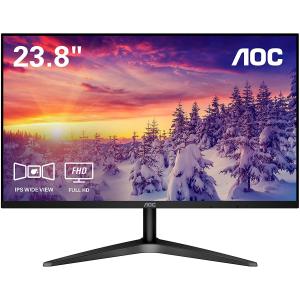 新品未開封 AOC モニター ディスプレイ 24B1XH/11 (23.8インチ/FHD/IPS/HDMI/フリッカーフリー/ローブルーモード)｜paoonsshop