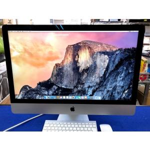 iMac27インチ/Core i7-3.4GHz/メモリ16G/Fusion Driv4500GB(SSD500GB+HDD4TB)/A1419/Late2012(iMac13,2)MD095J/A CTOモデル｜paoonsshop