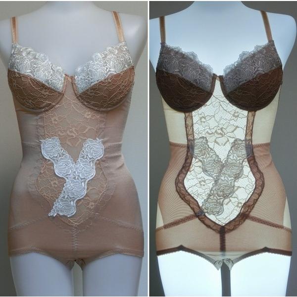 【C70M,C75M,C75L,C80L,D80L, 】ボディースーツ　プラチナ　ボディーメイク補正...